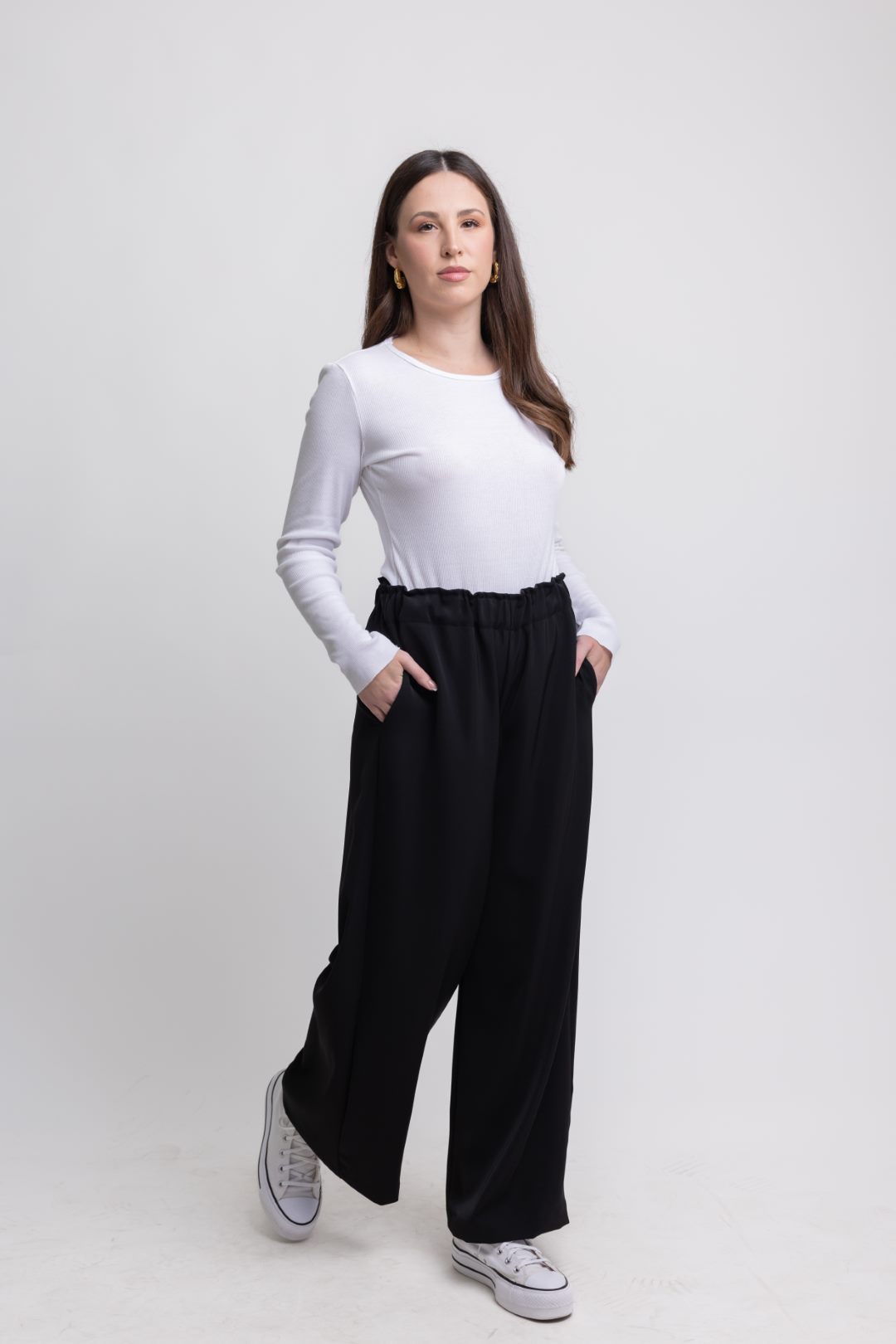 Women's Comfy Noir Pants - Synchronize Clothing