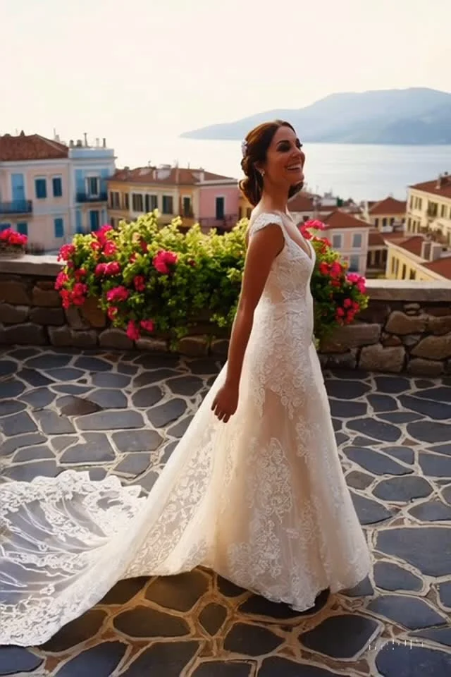 #handmade #nafplio #weddingdress #synchronize #lovely #clothes #bride #greece #wedding #weddingday